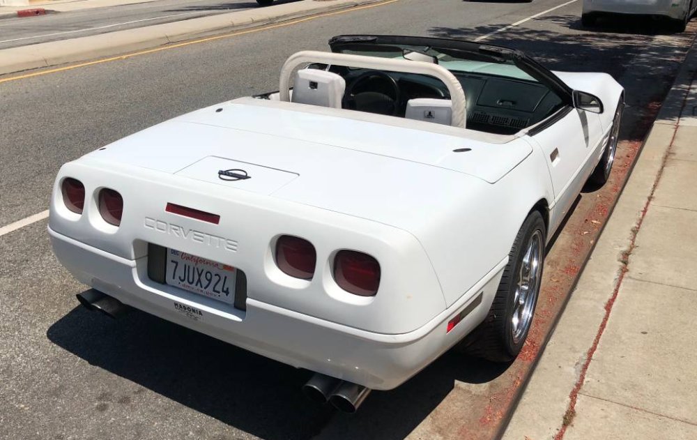 1992 vette rear monspring how many spacer