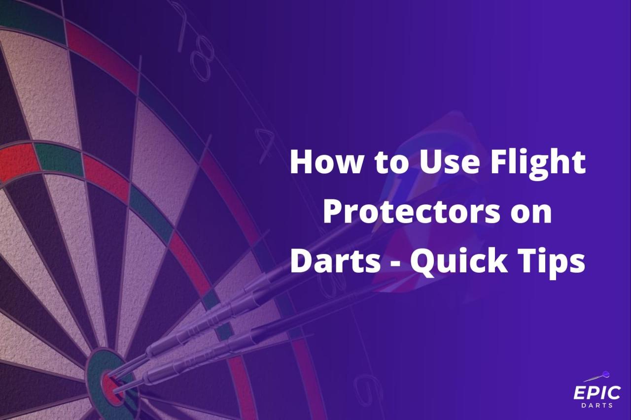 Flight protectors darts how to use