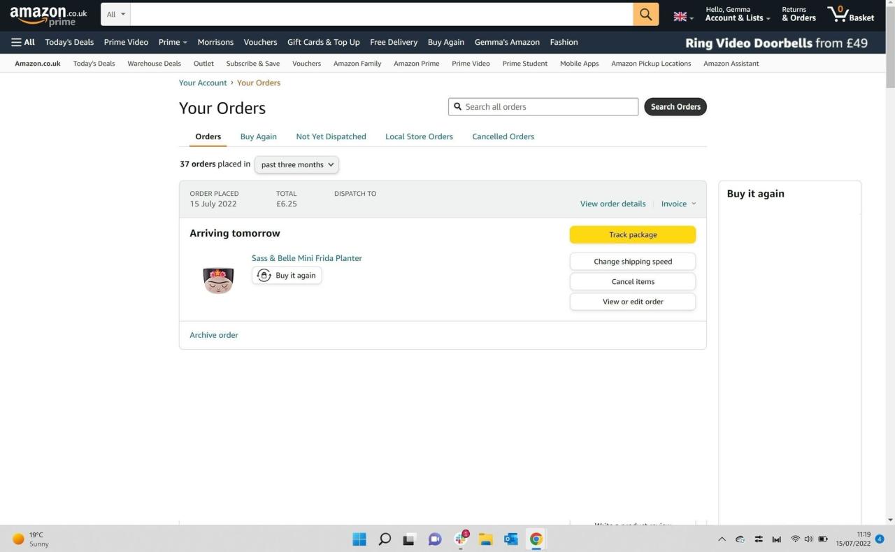 Allintitle:how long for amazon refund on cancelled order