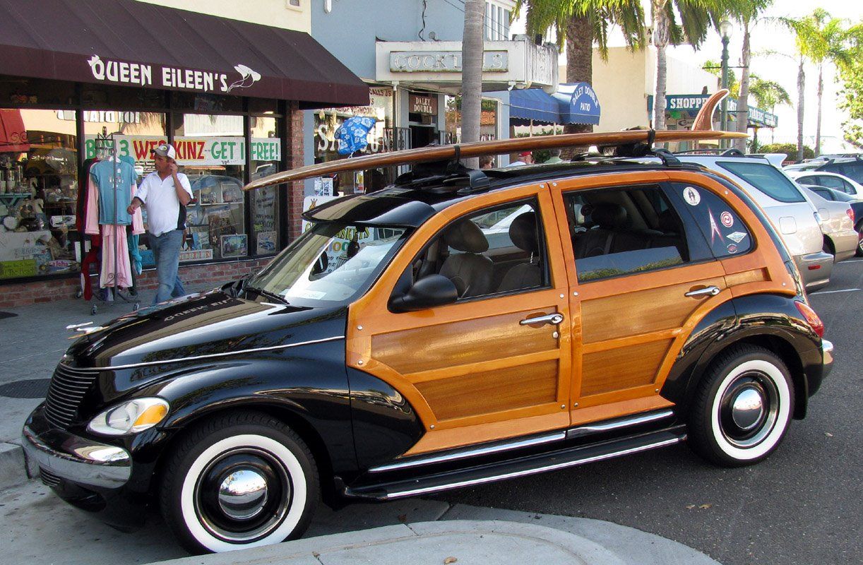 04 pt cruiser woody how is the wood decal installed