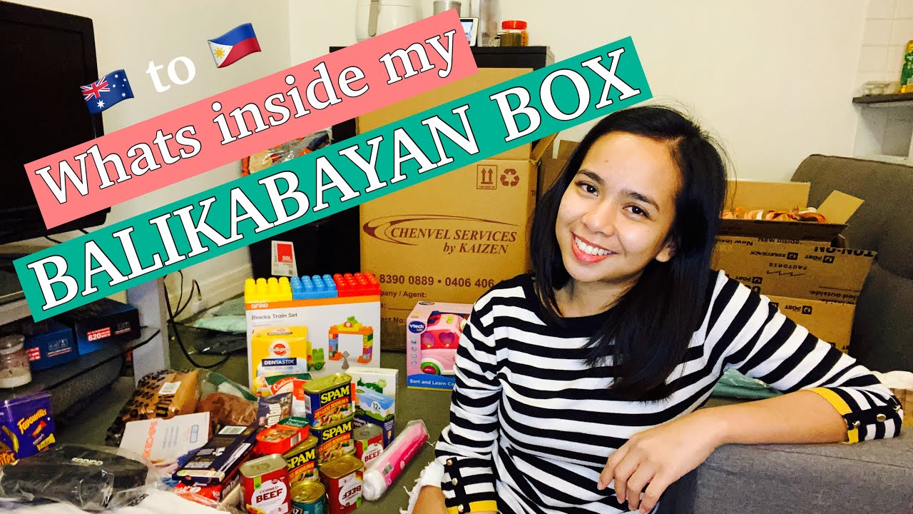 Balikbayan box how much