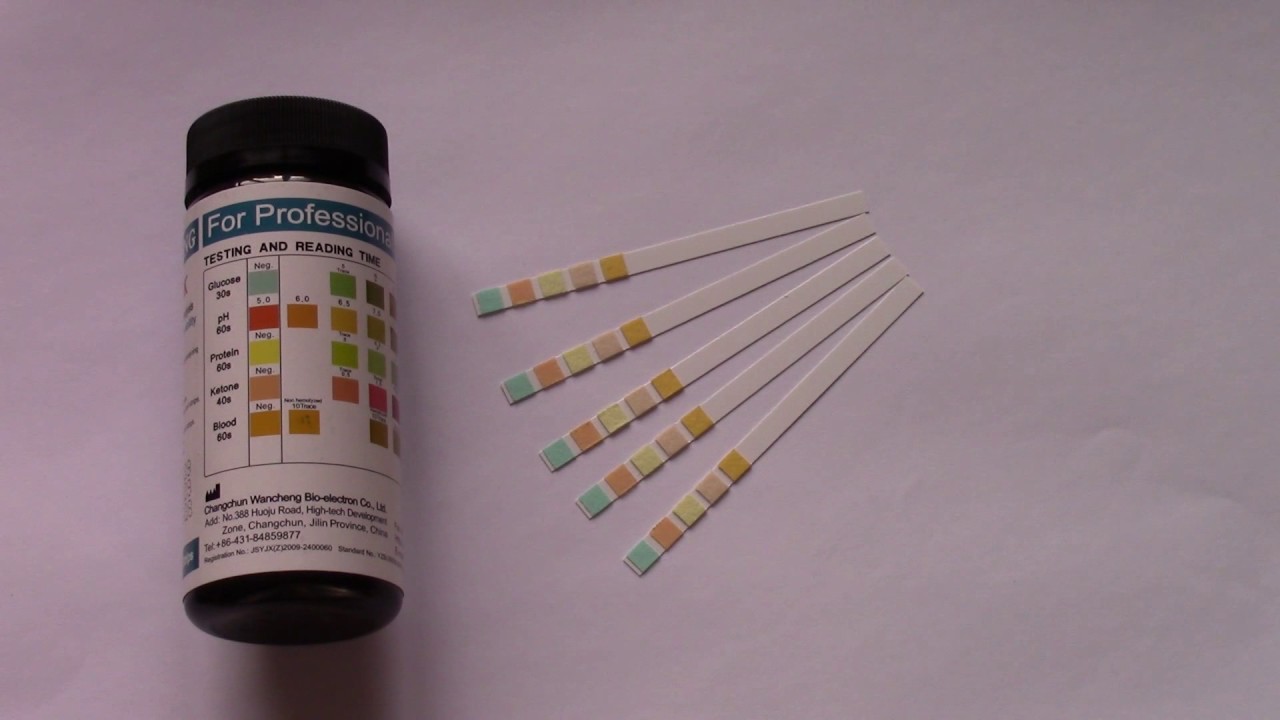 Aquadur test strips how to read