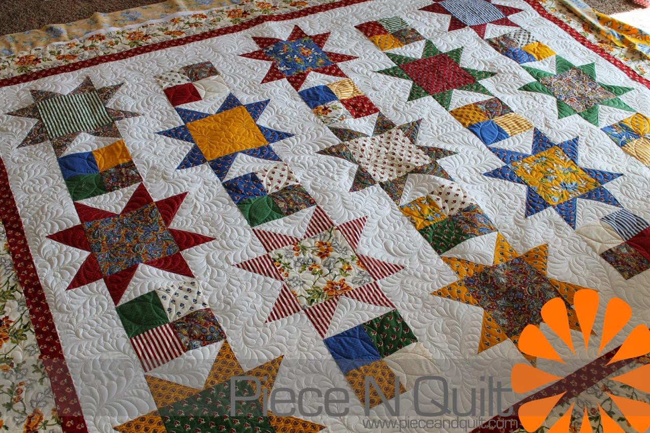 Free how to make sawtooth quilt border