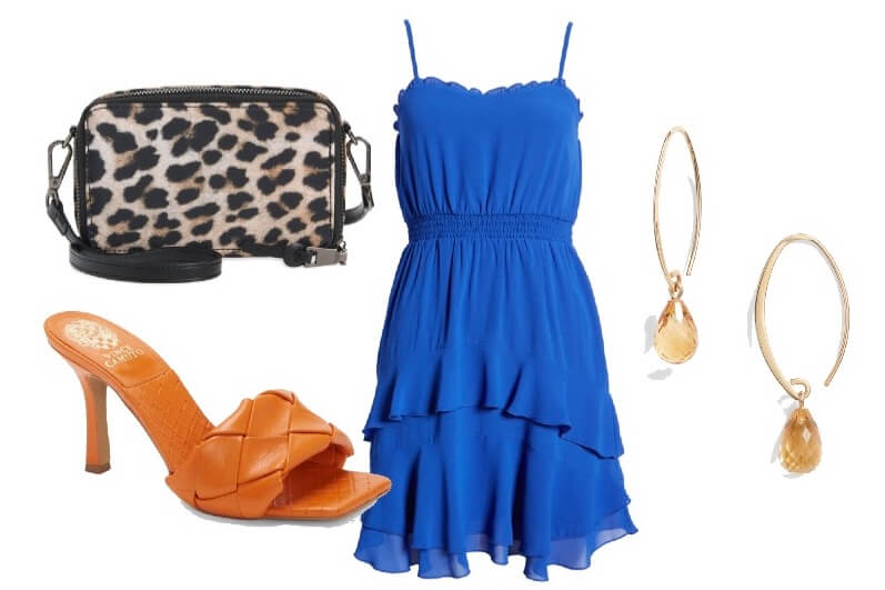 Cobalt blue how to accessorize a royal blue dress