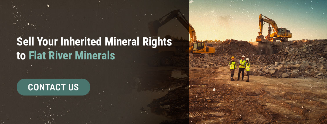 How are mineral rights passed down