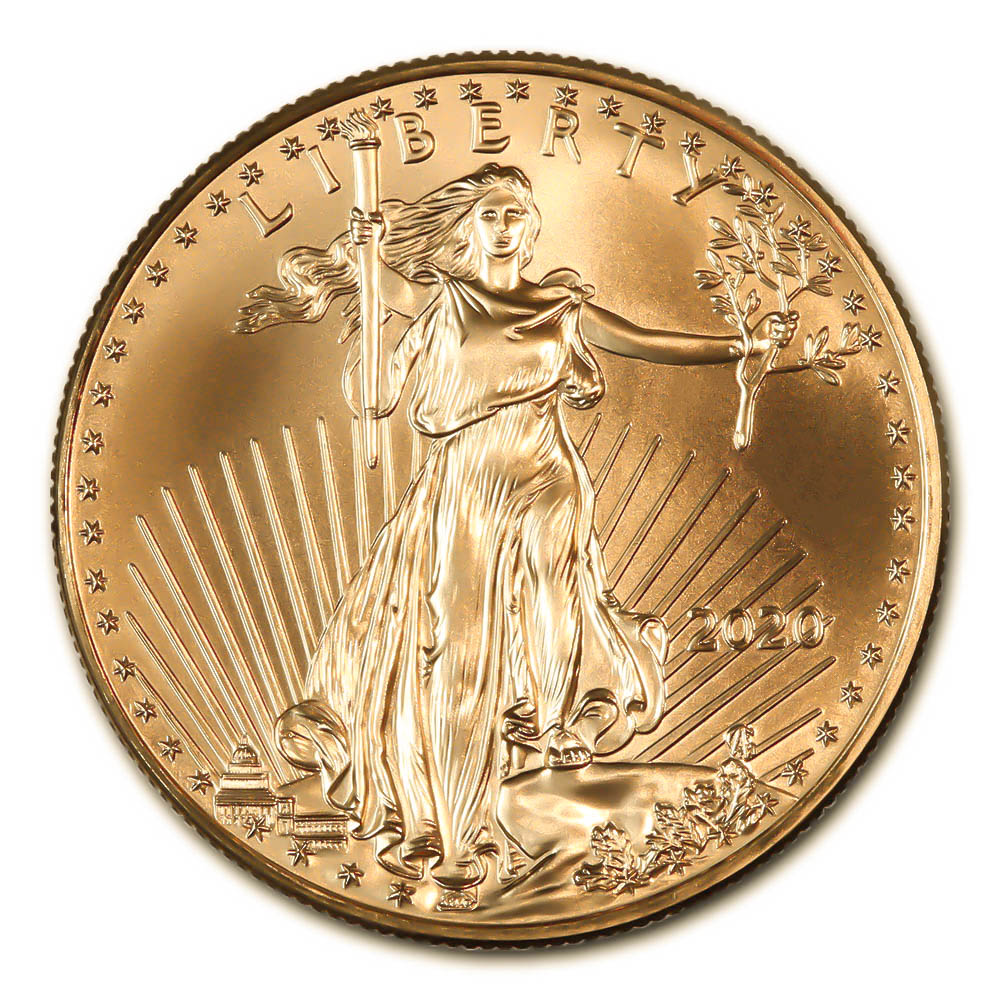 How big is 1/10 oz gold coin